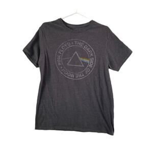 Pink Floyd Dark Side of the Moon Gray Shirt size Medium